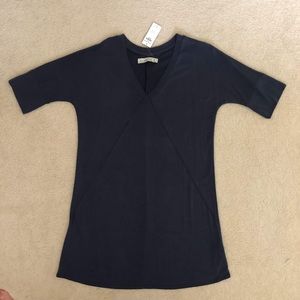 Abercrombie+Fitch washed navy dress.  NWT